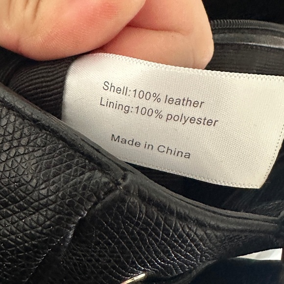 Talbots Black Leather Tassel 2 Ways Turnlock Closure Satchel Shoulder Bag - Picture 8 of 8